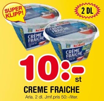 Nya Pulsen Creme fraiche erbjuda