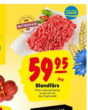 City Gross Blandfärs erbjuda