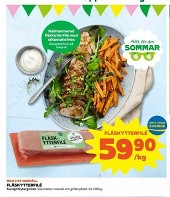 Coop Daglivs Fläskytterfilé erbjuda