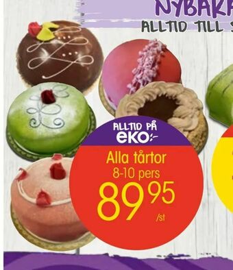 EKO Alla tårtor erbjuda