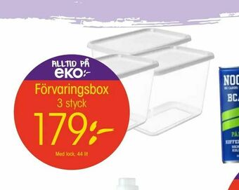 EKO Förvaringsbox erbjuda