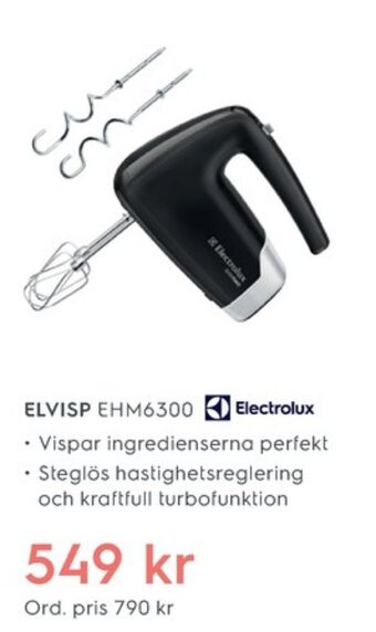 Electrolux Home Electrolux elvisp erbjuda