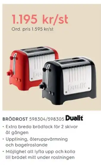 Dualit brödrost