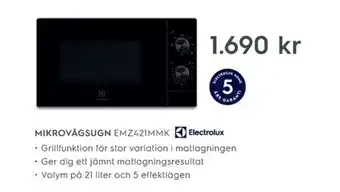 Electrolux Home Electrolux mikrovågsugn erbjuda