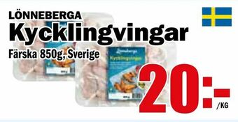 Matdax Kycklingvingar erbjuda
