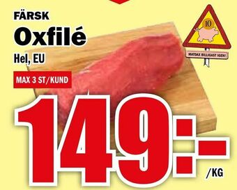 Matdax Oxfilé erbjuda