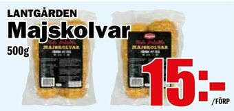 Matdax Majskolvar erbjuda