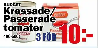 Matdax Krossade/ Passerade tomater erbjuda