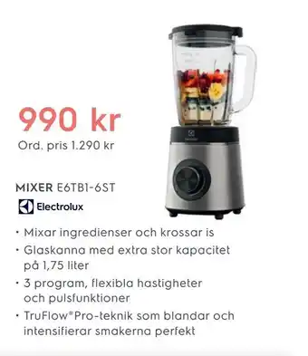 Electrolux Home Mixer e6tb1-6st erbjuda