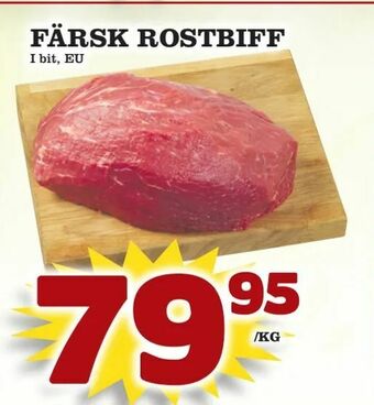 Matdax Färsk rostbiff erbjuda