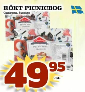 Matdax Rökt picnicbog erbjuda