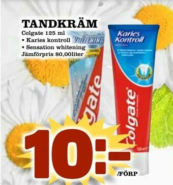 Matdax Tandkräm erbjuda