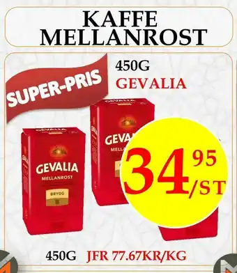 Matmixen Kaffe mellanrost erbjuda