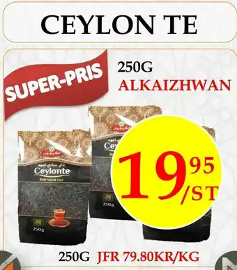 Matmixen Ceylon te erbjuda