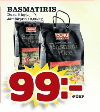 Matvärlden Tensta Basmatiris erbjuda