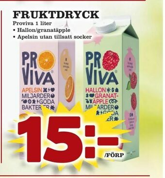 Matvärlden Tensta Fruktdryck erbjuda
