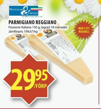 Matvärlden Tensta Parmigiano reggiano erbjuda