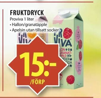 Matvärlden Tensta Fruktdryck erbjuda