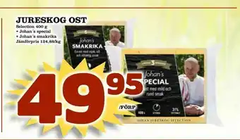 minmatbutik Jureskog ost erbjuda