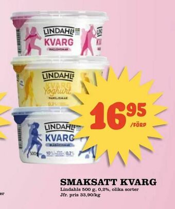 Nelins Smaksatt kvarg erbjuda