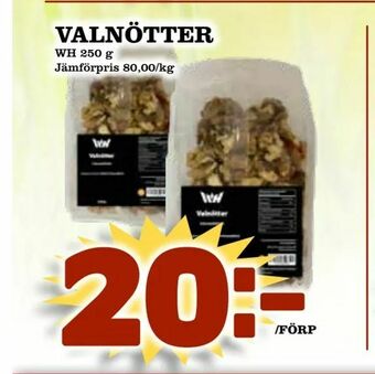 Nya Pulsen Valnötter erbjuda