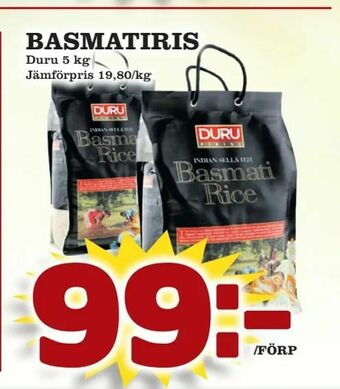 Nya Pulsen Basmatiris erbjuda