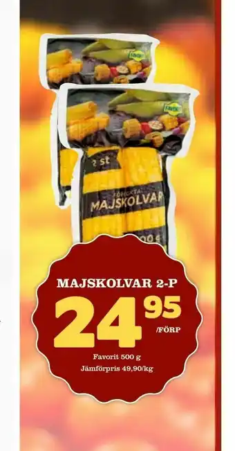 Nya Pulsen Majskolvar 2-p erbjuda