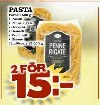 Nya Pulsen Pasta erbjuda