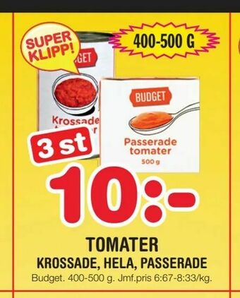 Nya Pulsen Tomater erbjuda