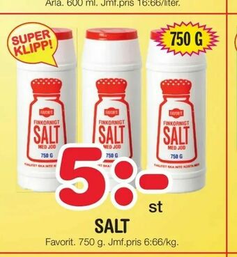 Nya Pulsen Salt erbjuda