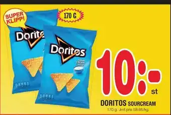 Nya Pulsen Doritos sourcream erbjuda