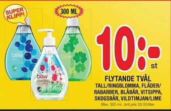 Nya Pulsen Flytande tvål erbjuda