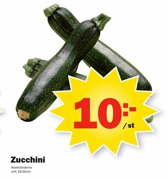 Pekås Zucchini erbjuda