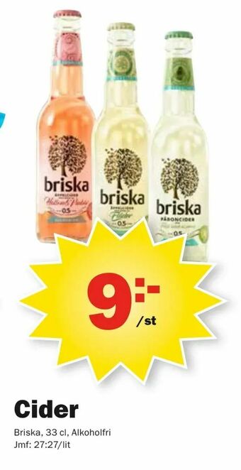 Pekås Cider erbjuda