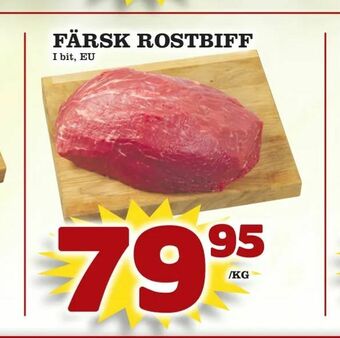 Prisma Mat Färsk rostbiff erbjuda