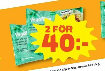 Stora Coop Vegofärs erbjuda