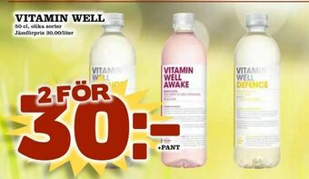 Supergrossen Vitamin well erbjuda