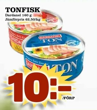 Supergrossen Tonfisk erbjuda