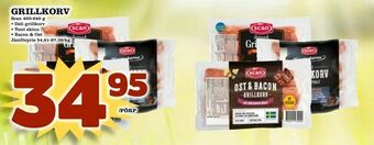 Supergrossen Grillkorv erbjuda