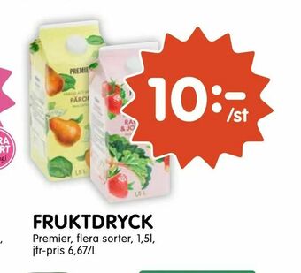 Tempo Fruktdryck erbjuda