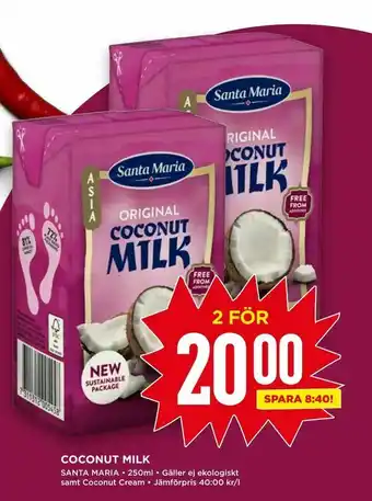 Coconut milk