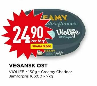Willys Vegansk ost erbjuda
