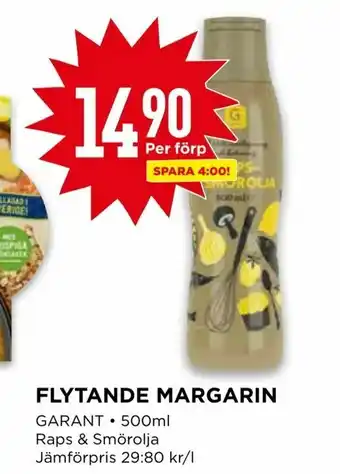 Willys Flytande margarin erbjuda