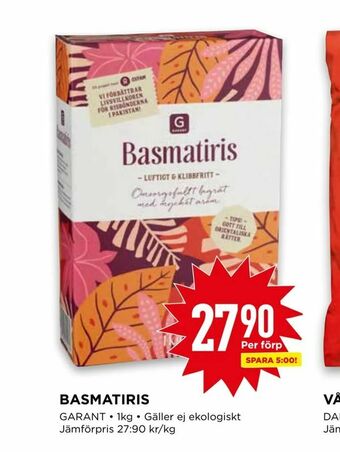 Willys Basmatiris erbjuda