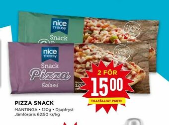 Willys Pizza snack erbjuda