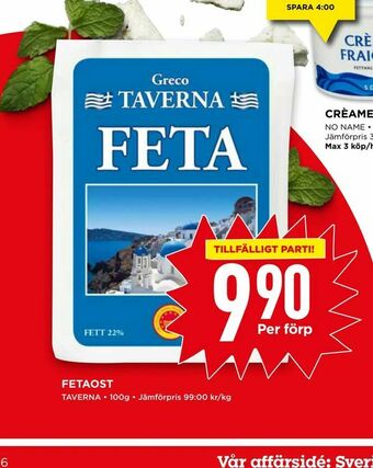 Willys Fetaost erbjuda