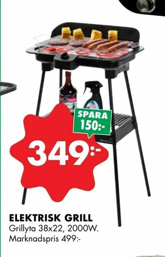 ÖoB Elektrisk grill erbjuda