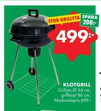 ÖoB Klotgrill erbjuda