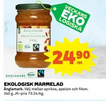 Coop Ekologisk marmelad erbjuda