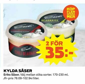 Coop Konsum Kylda såser erbjuda